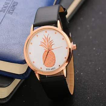

Wish Pineapple Design Bracelet List New Fast Selling Amazon Joom Hot Selling Ladies Watches Wholesale In Spot