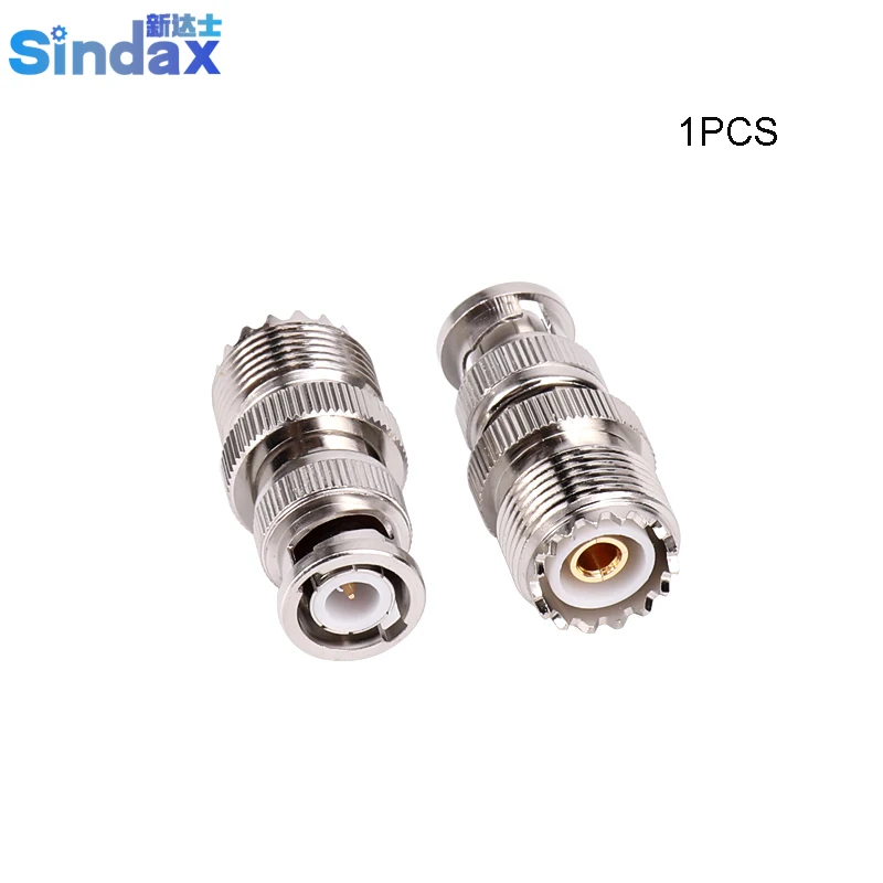 Sindax UHF PL259 SO239 розетка с разъемом BNC штекер RF адаптер Разъемы 1 шт.|socket connector|l