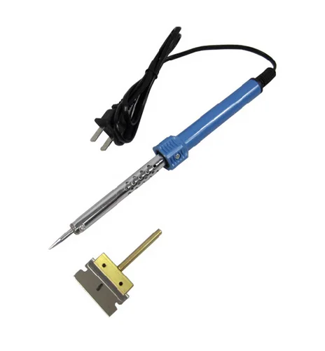 OCA UV Glue Clean Tool 40W T Solder Iron Tip scraper with Blade for screen sepeator Old Glue Remover OCA UV Glue Clean Tool 40W T Solder Iron Tip scraper with Blade for screen sepeator Old Glue Remover