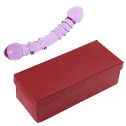 Анальная пробка прикладом секс новый топ уникальный дизайн секс-игрушка взрослые продукты Кристалл Стекло прозрачный