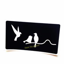 Горячие ветки птицы Famliy поддельные трафареты для татуировок хной пасты для аэрографа живопись Diy рисунки татуировки шаблон наклейки