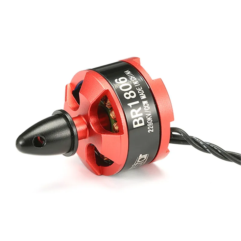 Racerstar 1806 BR1806 2280KV 1-3S бесщеточный двигатель CW CCW для QAV250 ZMR250 260 RC гоночный Дрон Квадрокоптер рама