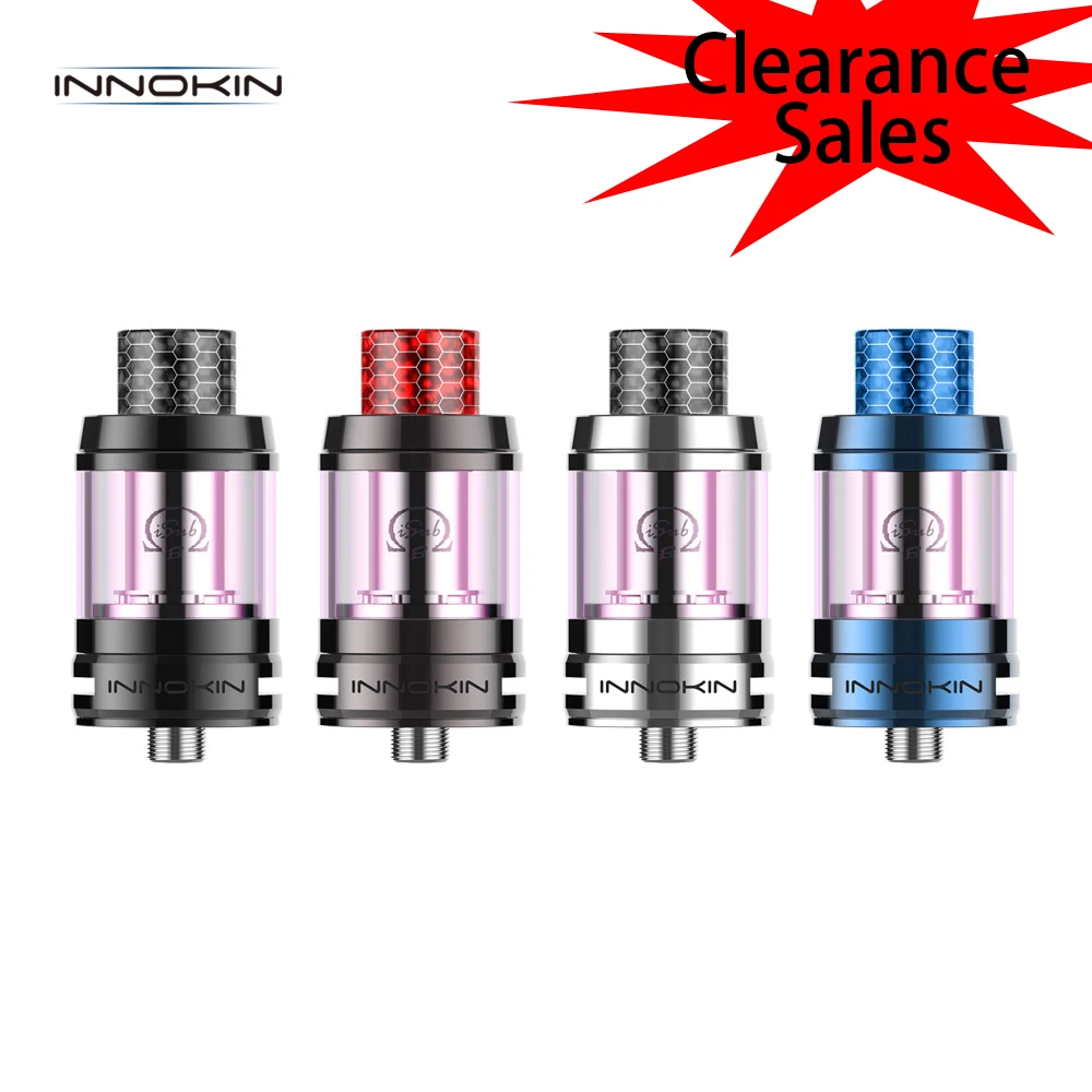 

Original Innokin iSub B Tank Vape 3ml Electronic Cigarette Atomizer With Extra Coil For 510 pin Box Mod Vaporizer