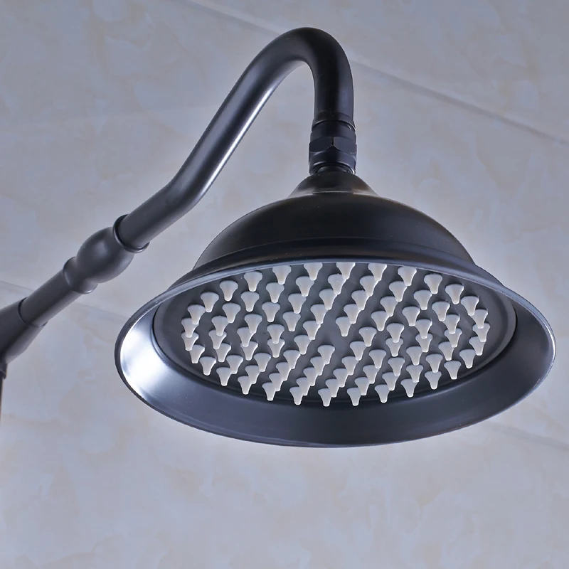 

Oil Rubbed Bronze Shower Head 8.2 inch Round Rainfall Shower Head Bathroom Shower Head Rain Shower Ksd248