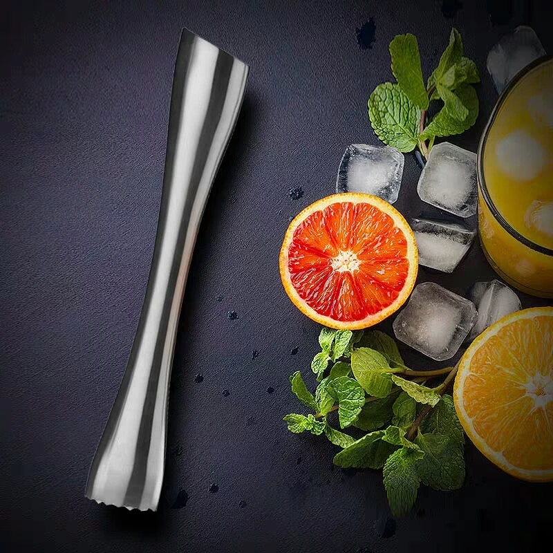 All-Stainless Steel Muddler Bar Mixer Professional Mojito Cocktail Muddler Mint Fruit Ice Muddler Bar Tools Accessories (2)
