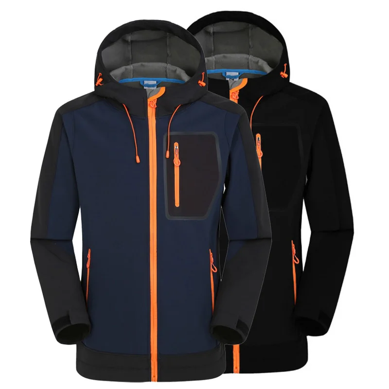 

Softshell Jacket Men Windproof Waterproof Jacket Men's Soft Shell Windbreaker Rain Coat Trekking Hiking Jackets