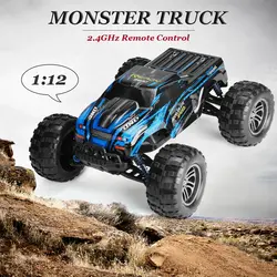 1:12 2,4 г высокое Скорость удаленного Управление 4WD Off-Road Monster Truck высокое Скорость RTR RC игрушечных автомобилей синий