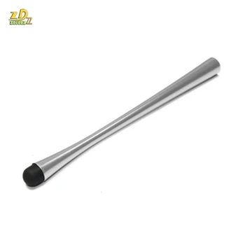

300pcs/lot Canton Tower waistline metal Small waist stylus capacitive touch pen good hand feel for all tablet touch precision