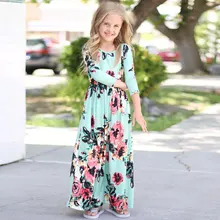 Summer Kids Dresses Children long Sleeve Floral Princess Dress Spring Girl Beach Floral Kids Party Dresses Baby Girl Clothes Summer Kids Dresses Children long Sleeve Floral Princess Dress Spring Girl Beach Floral Kids Party Dresses Baby Girl Clothes