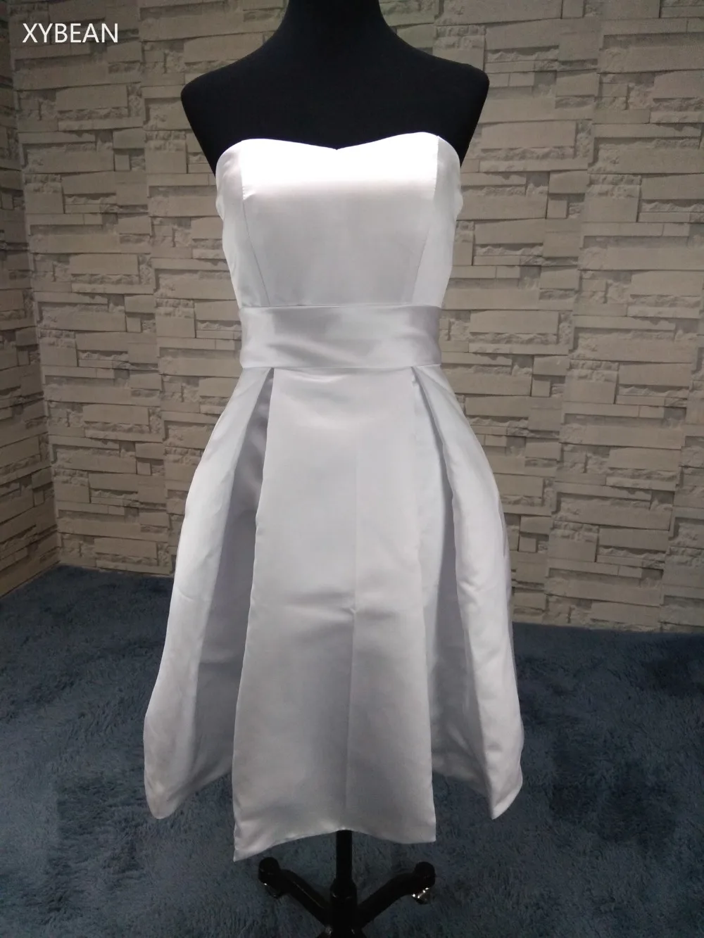 

2019 2019 New Free Shipping Sashes A Line Lace up White/Ivory Wedding Dress