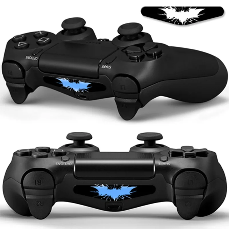 2 шт. для Dualshock 4 PS4 Pro тонкий контрольный Лер светодиодный светильник наклейка для бара наклейка крышка для playstation 4 контрольная игра скины