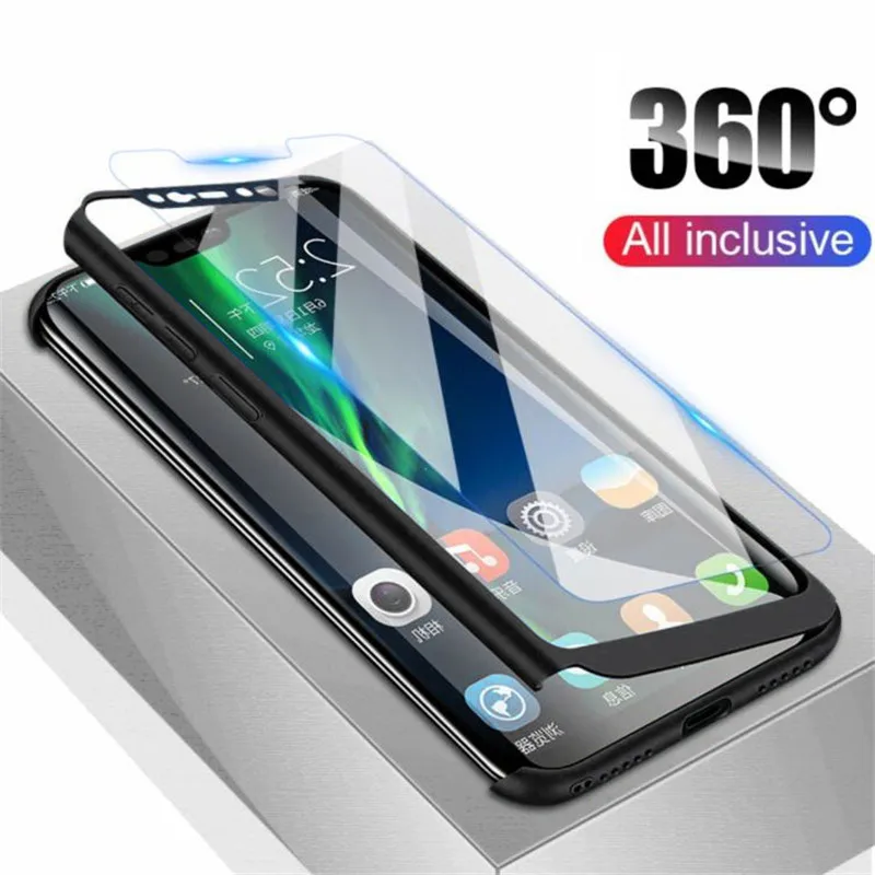 

NAGFAK 360 Full Protective Phone Case For Xiaomi Mi A1 Mi A2 Lite Case For Xiaomi Mi 8 9 SE Mi 6 Mi5 6X Pocophone F1 Case Cover