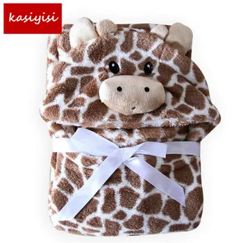 

Newborn Swaddle Super Soft Comfortable Kid Toddler Hooded Cloak Quilt Fleece Wrap TRQ0005