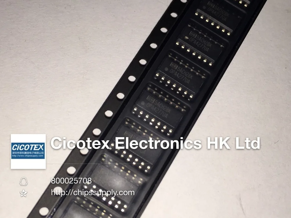 

2pcs/lot OPA4277UA SOP-14 IC OPAMP GP 1MHZ 14SOIC OPA4277 UA