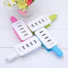 Willtoo 4-Порты и разъёмы USB универсальный быстрый Зарядное устройство автомобиля Зарядное устройство Мощность автомобильный адаптер Напряжение Дисплей для iPhone samsung Tablet Быстрый Зарядное устройство