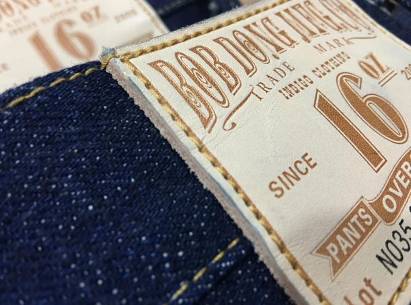 BOB DONG Vintage 16oz Rigid Jeans Red Line Selvage Denim Pants Relaxed Fit Straight Leg Biker Style For Men 3