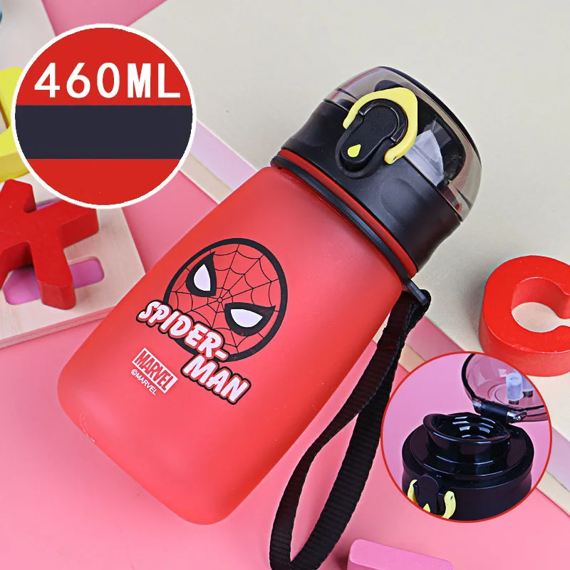 Disney Children's Cup Primary School Drop-proof Plastic Cup Kindergarten Baby Household Portable Summer Straight Drinking Cup