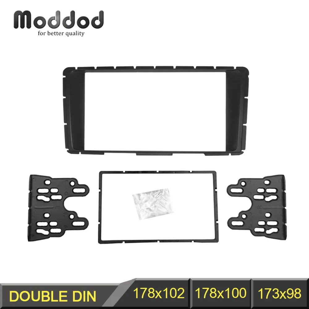 

Double Din Stereo Panel for Toyota Hilux 2011+ Radio Fascia DVD Dash Installation Mount Trim Kit Face Plate Frame Bezel