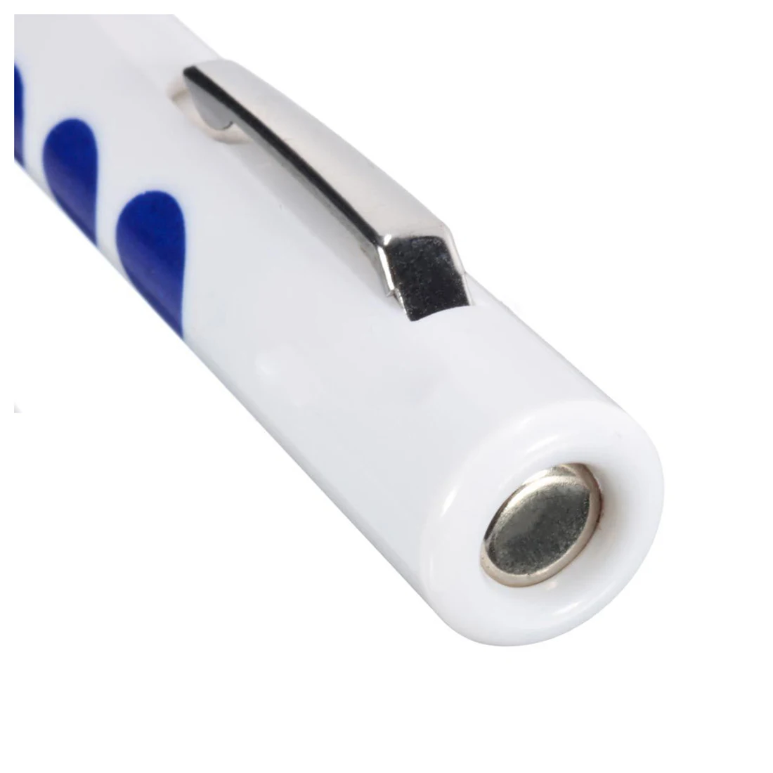 LIXF LED Torch Pen Light Disposable with Pupil Gauge Medical Nurses