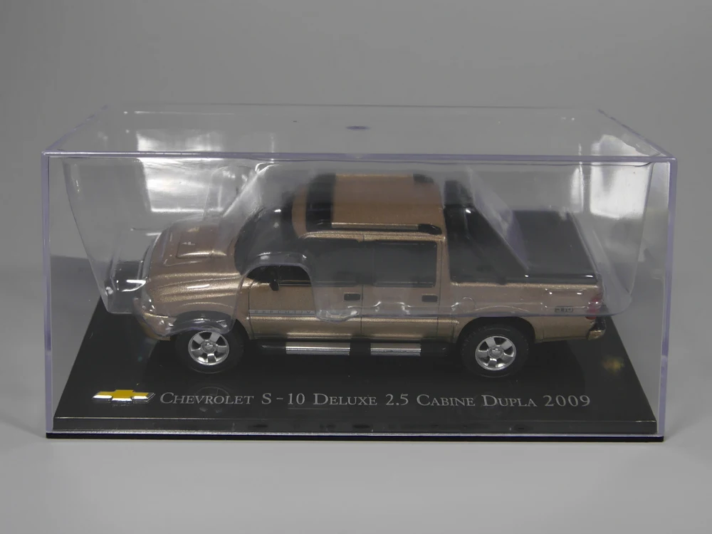 Авто ИНН-ixo 1:43 Chevrolet S-10 Deluxe 2,5 Cabine Dupia 2009 литой модельный автомобиль