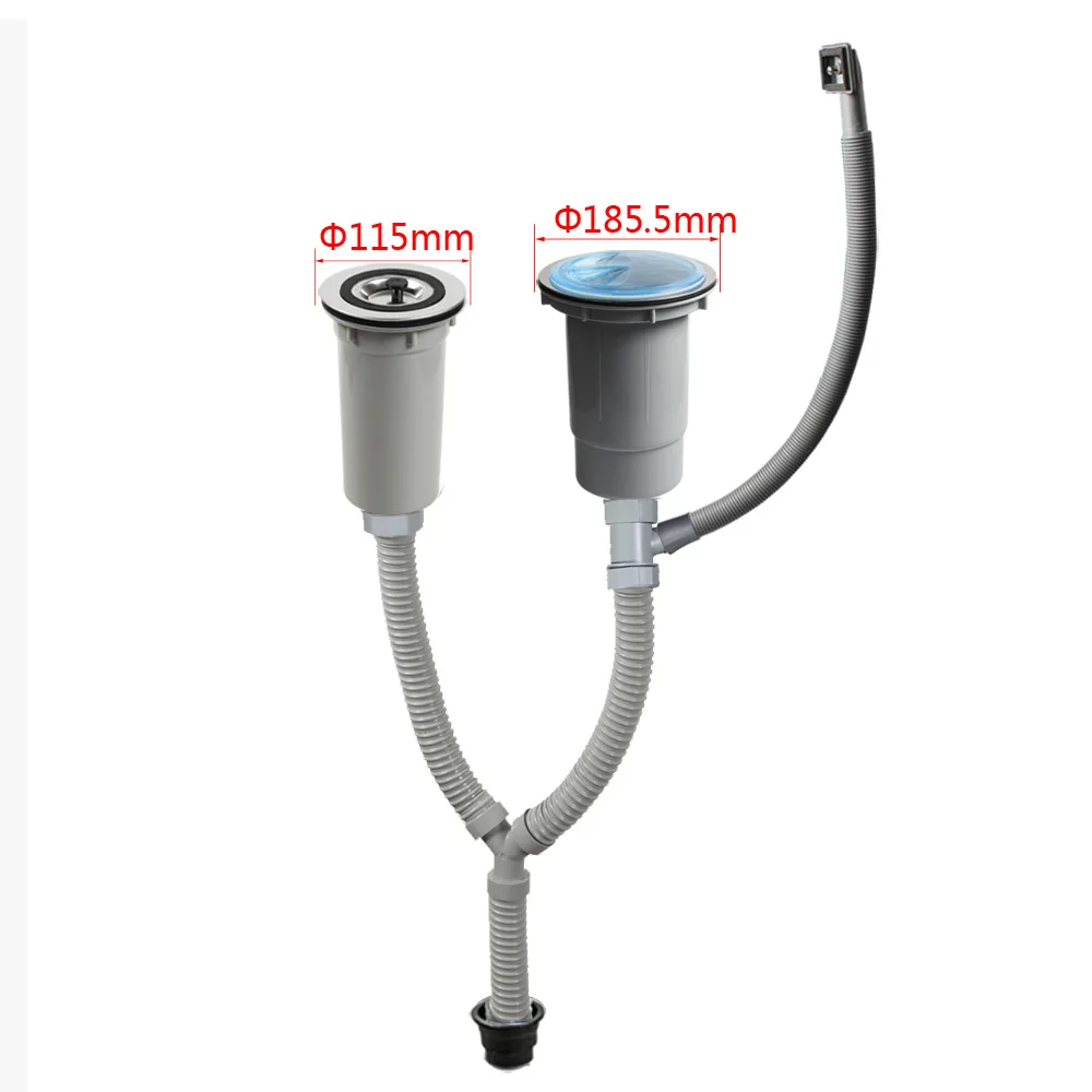 Buy Talea Double Sink Drain PipePlastic Flexible Flume