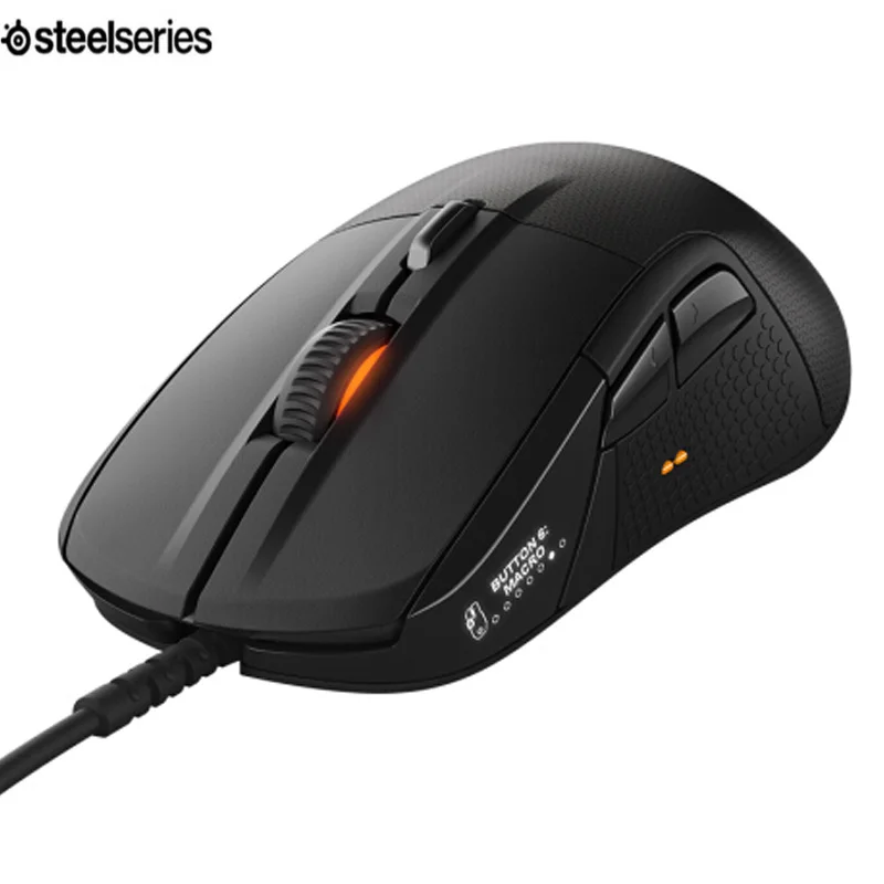 Совершенно новая игровая мышь SteelSeries Rival 700-оптический сенсор 16000 CPI-oled-дисплей-тактильные оповещения-RGB Освещение