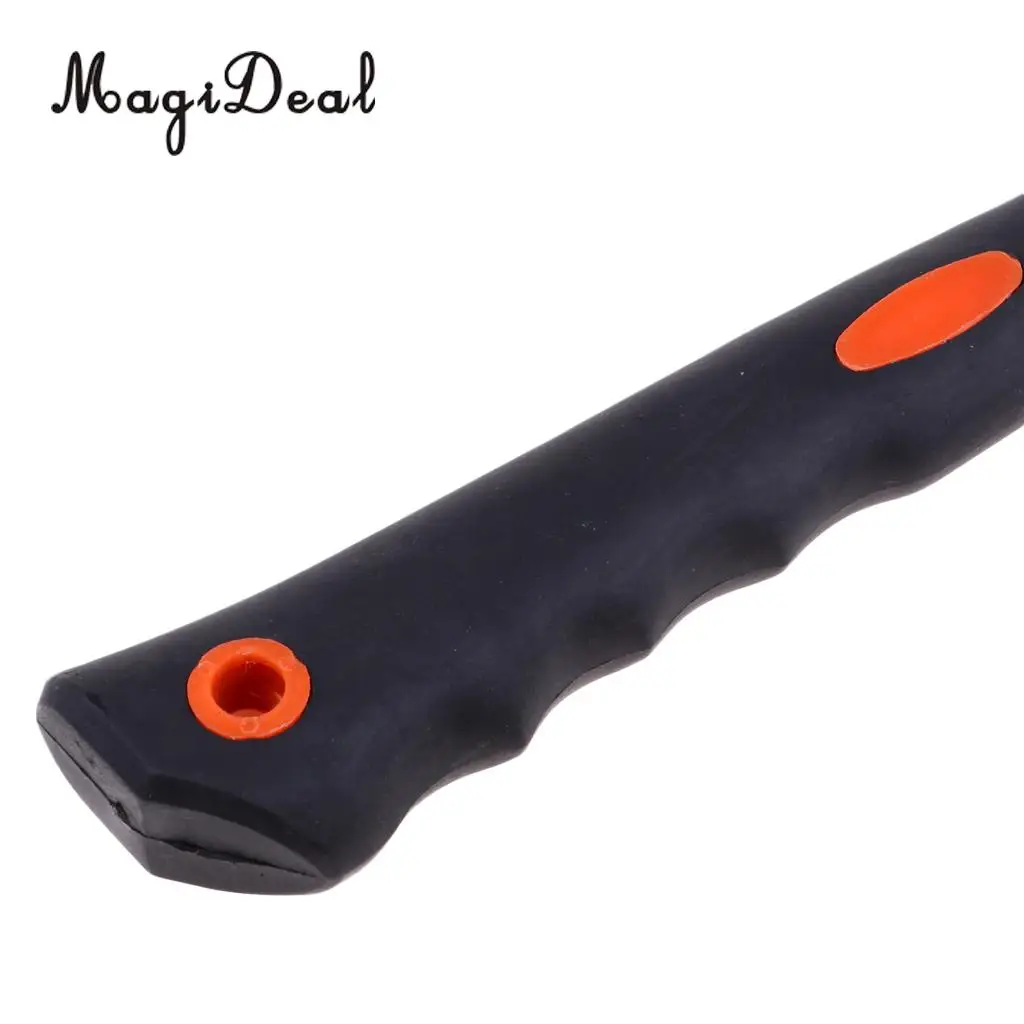 Portable Carbon Steel Camping Tent Hammer Tent Peg Stake Puller Mallet Extrator Remover Awning Canopy Multifunction Tool