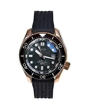 

HIMQ 44MM Black Dial Black Red Ceramic Rotating Bezel CUSN8 Bronze Case 300M Water Resistance Automatic Movement Men Diver Watch