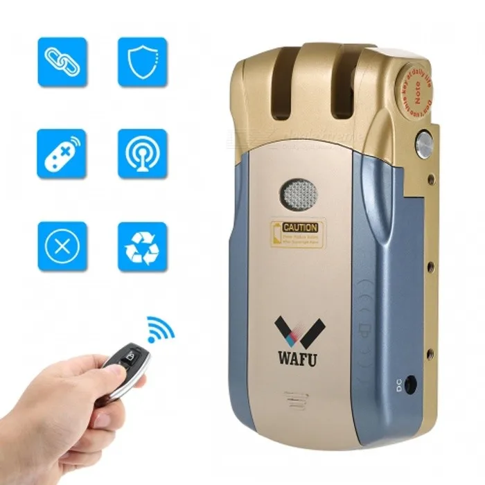 

Wireless Invisible Smart Remote Control Door Lock