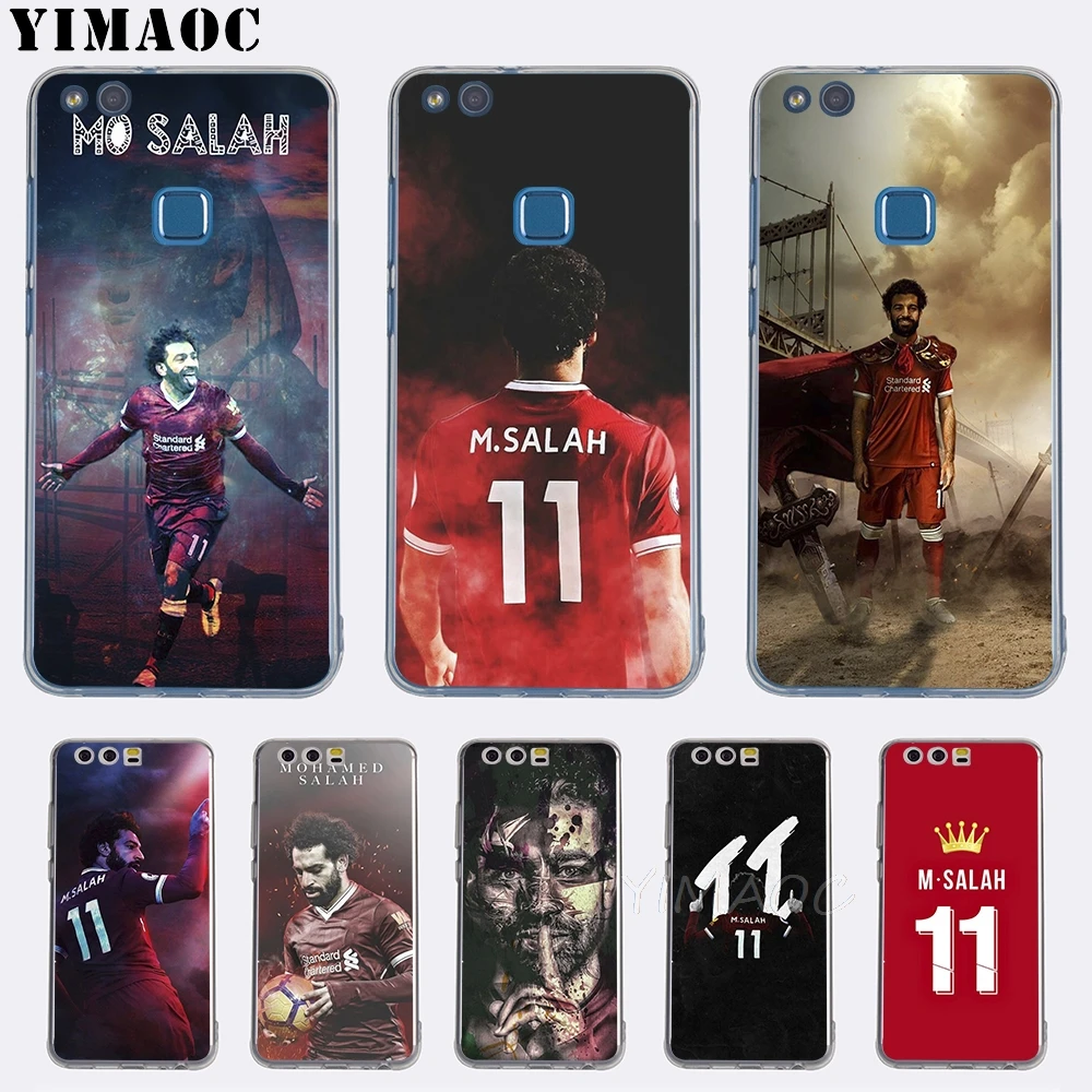 

YIMAOC Mohamed Salah Soft TPU Cover for Huawei Honor 6A 7X 7A Pro 8C Mate 10 Note 10 9 Lite Y6 Y9 Y7 Prime 2018 Cases