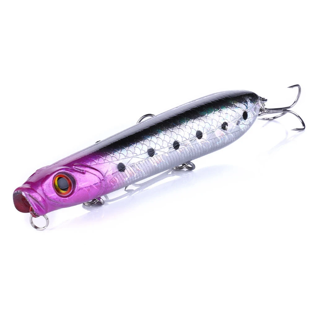 

10.5cm 15.7g Tackle Hard Popper Simulation For Saltwater Water Floating Grilled Fishing Lure Fresh Water Chubby Outdoor Bait