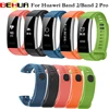 Reemplazo pulsera correa de reloj para Huawei reloj correa de caucho de silicona accesorios para Huawei banda 2 B19/B29 pro correa ► Foto 1/6