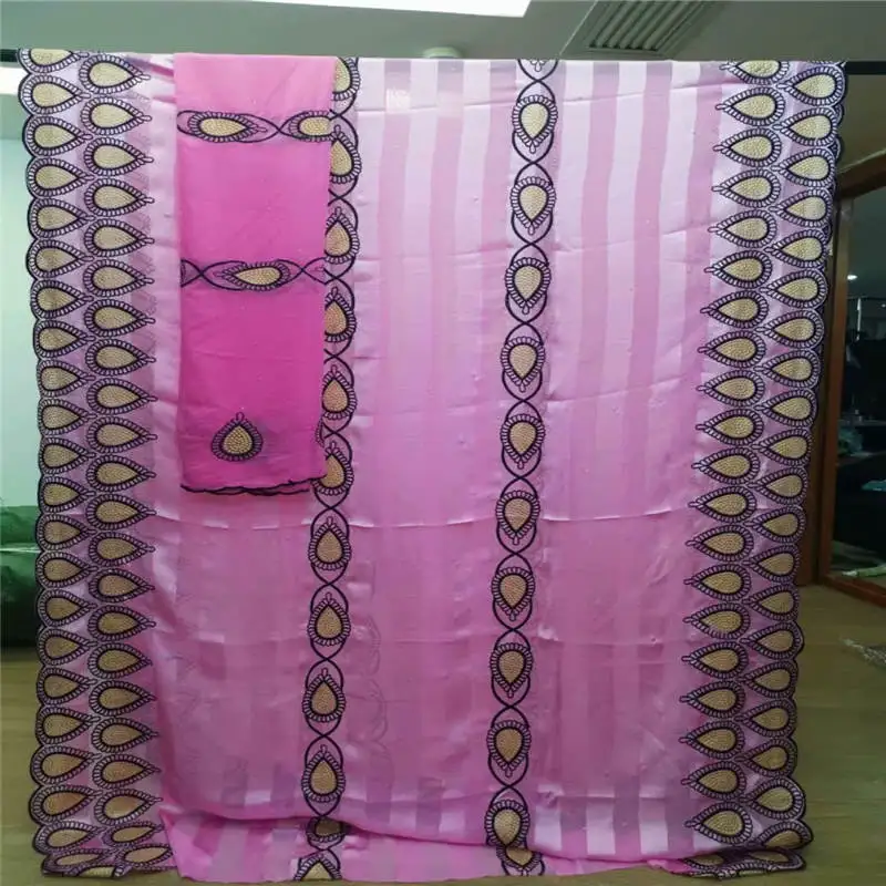 

HL!Imitated silk fabric high quality 2018 african fabric wholesale soft silk fabric for dress african print fabrics ! P60386