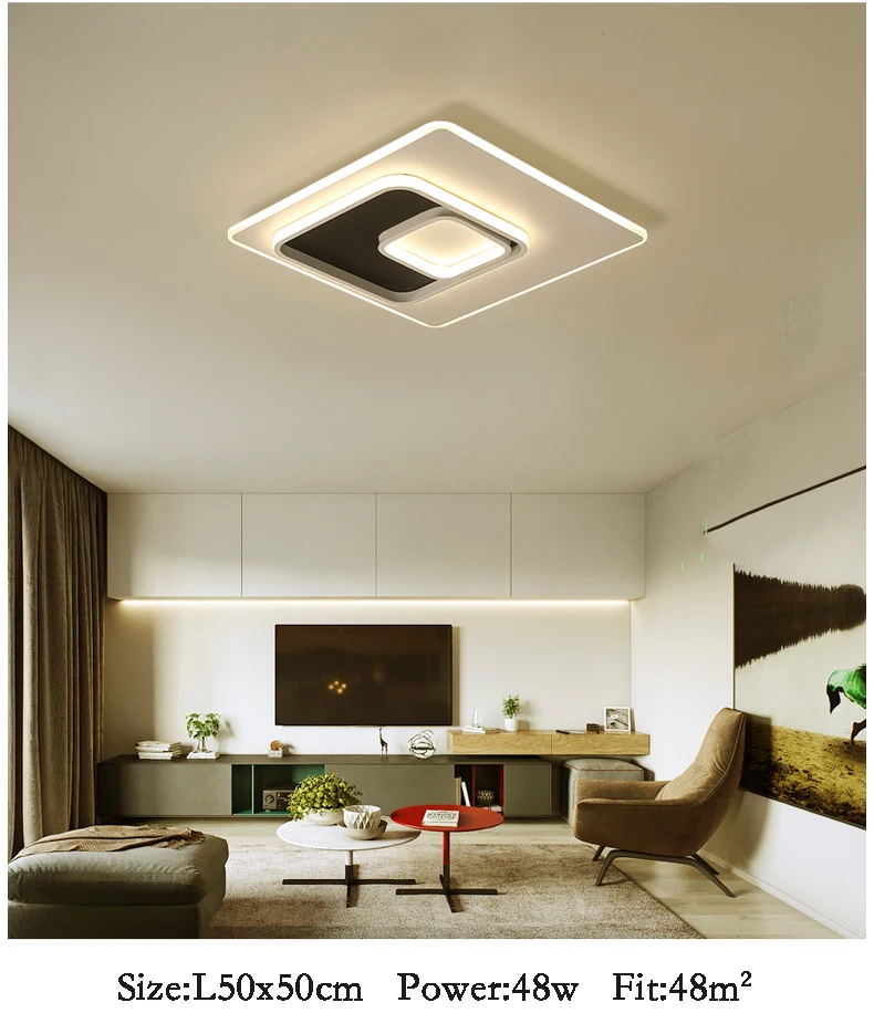 Details About Acrylic Ceiling Led Chandeliers Living Room Bedroom Modern Chandelier Lighting