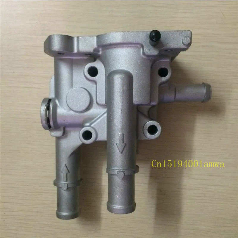 Aluminum Engine Cooling Thermostat Housing Cover For Chevrolet Cruze Epica Hideo Astra Zafira Thermostat cover 96817255 96984103