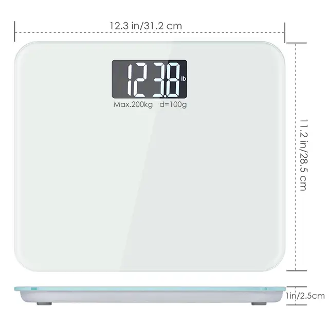 Household Bathroom Scales 200kg 100g Digital Floor Scale Lcd Household Bathroom Scales 200kg 100g