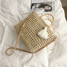 Summer Women's Handbag Women Shoulder Bag 2019 Straw Bag 2019 New Fashion Cross Body Messenger Rattan Bags Totes For Woman White Summer Women's Handbag Women Shoulder Bag 2019 Straw Bag 2019 New Fashion Cross Body Messenger Rattan Bags Totes For Woman White