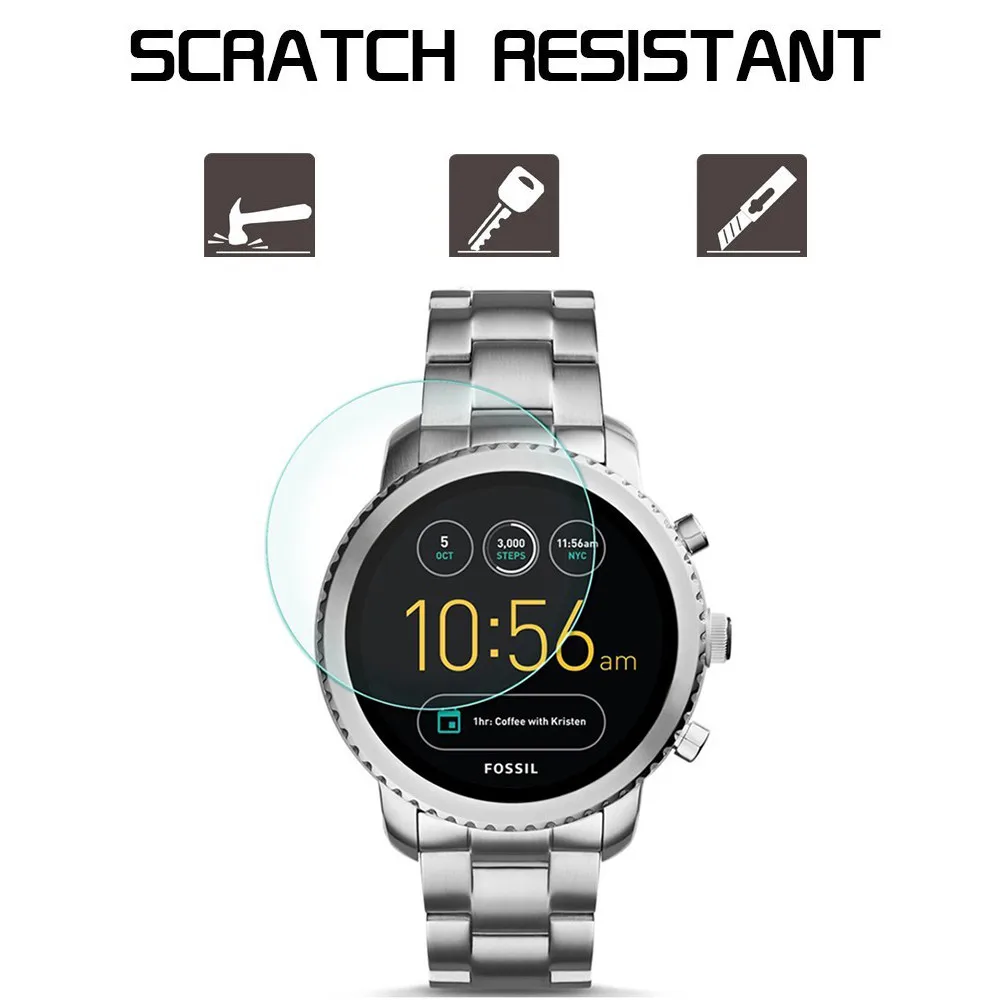 Пленка из закаленного стекла 9H 2.5D для Fossil Q Explorist Gen 3 Премиум Защитная пленка