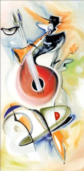 

Nude painting woman Jammin IV by Alfred Gockel Canvas oil painting abstract High quality Hand painted Home Decor Christmas Gift