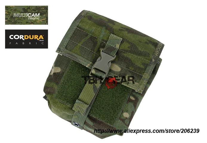 TMC MOLLE NVG Battery Pouch Multicam Tropic Night Vision Goggles Nylon Battery Pouch Free shipping SKU12050753