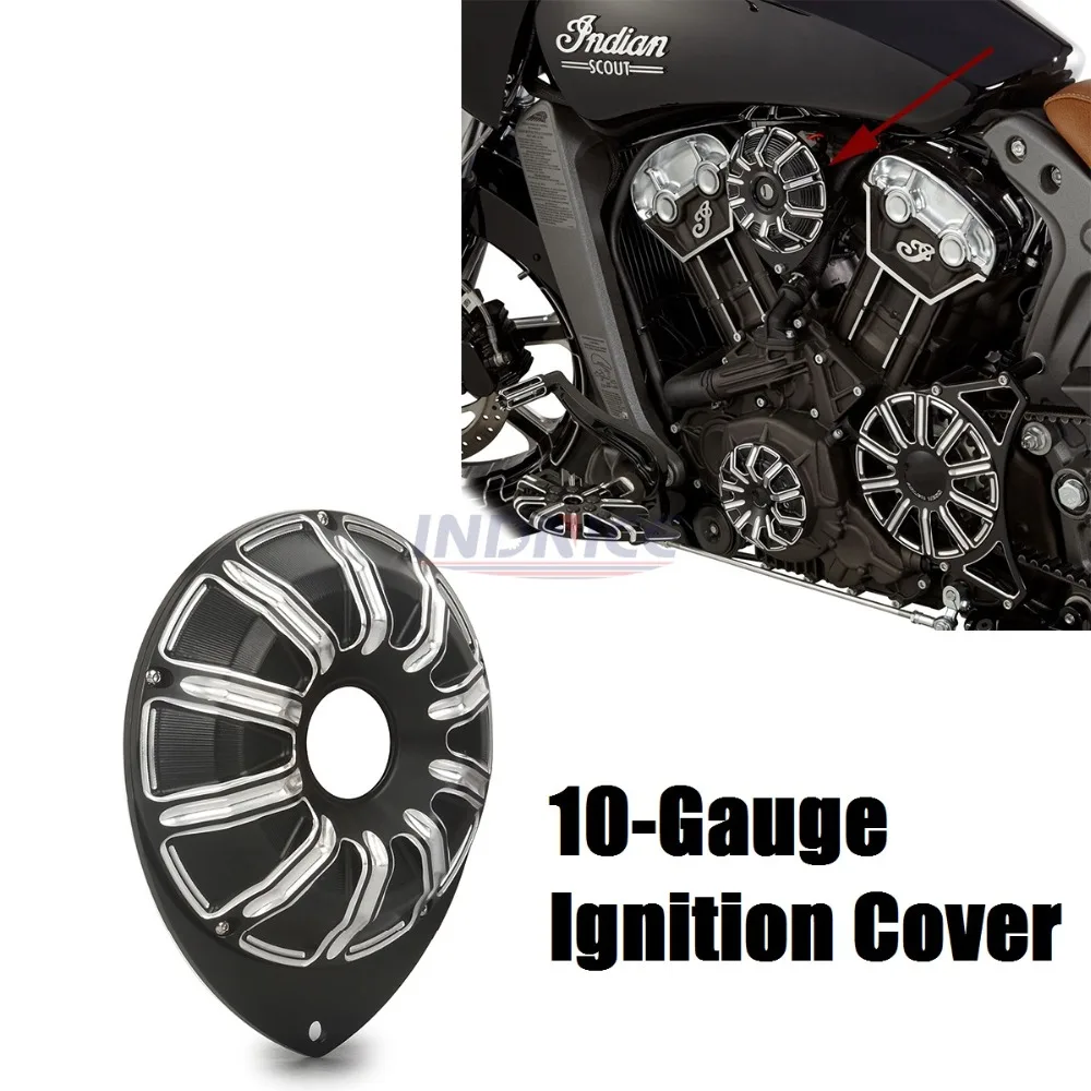 10-Gauge Ignition Cover For Indian Scout motorcycle Ignition Cover scout indian black cover 10-Gauge Ignition Cover For Indian Scout motorcycle Ignition Cover scout indian black cover