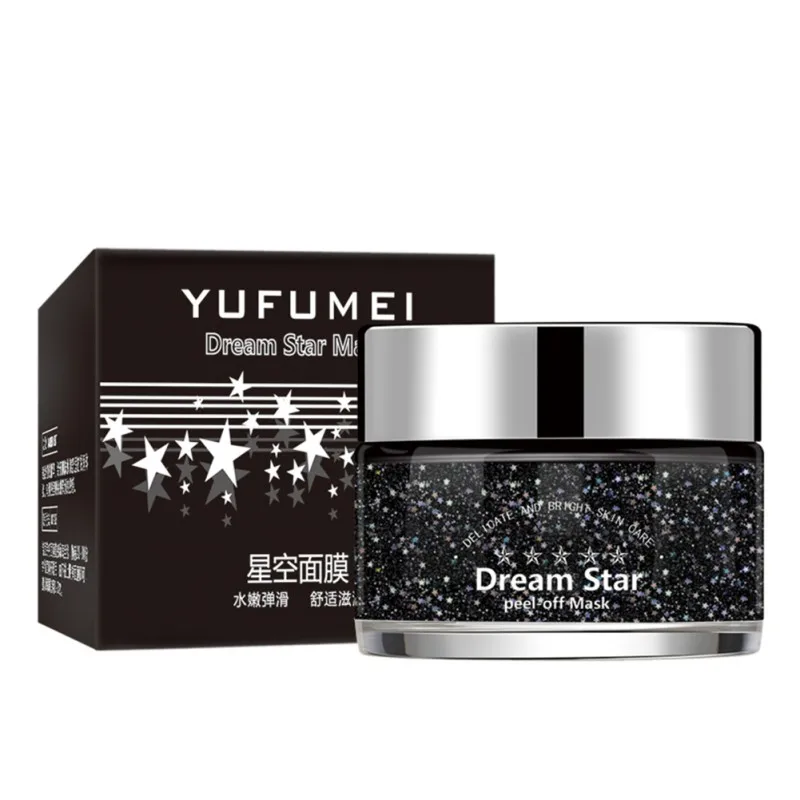 Bamboo Charcoal Face Mask Blackhead Remover Deep Cleansing Purifying Peel Off Acne Black Mud Starry | Красота и здоровье