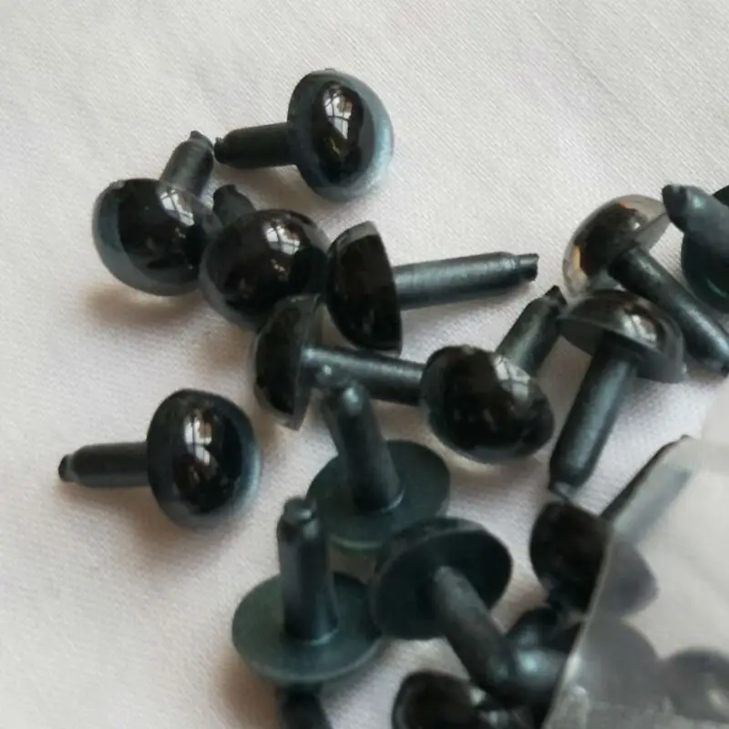 펠트 울 로빙 섬유 양모, 젖은 바늘 펠트 인형, 고양이 및 인형 사용 액세서리, 눈 10.5mm, 총 5 쌍