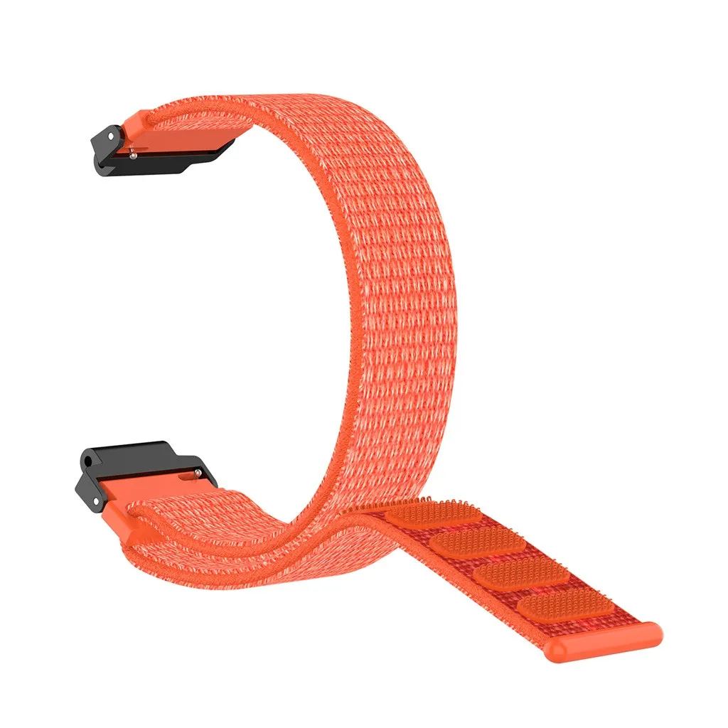 Замена тканый нейлоновый ремешок для наручных часов Garmin Forerunner 220 230 235 630 620 735 дышащая регулируемая застежка петля ремешок для часов 508#2