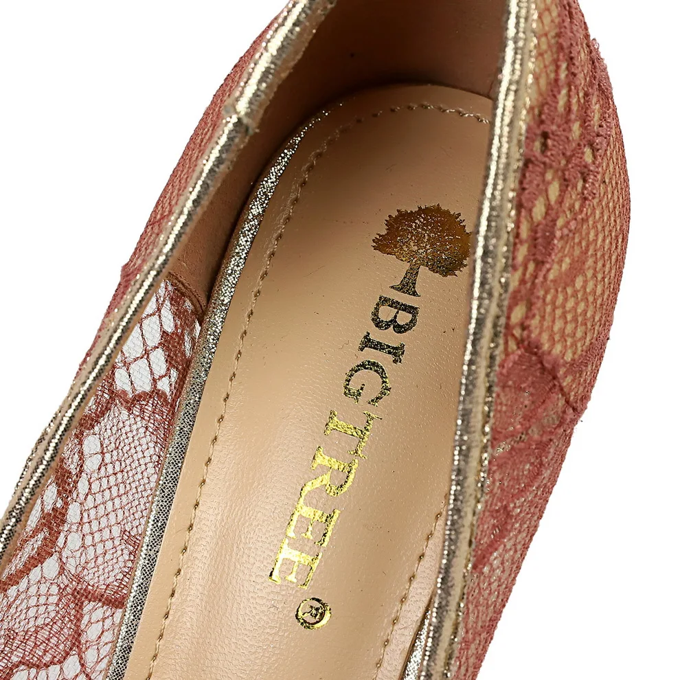 Banquet Maille Profonde Noir lavande Dentelle Femmes Strass Pointu De Chaussures Mariage Robe À Bouche Arc Unique Ajourée Talons Hauts Peu 2019 rouge Haute blanc kaki rose FxIxwPOR