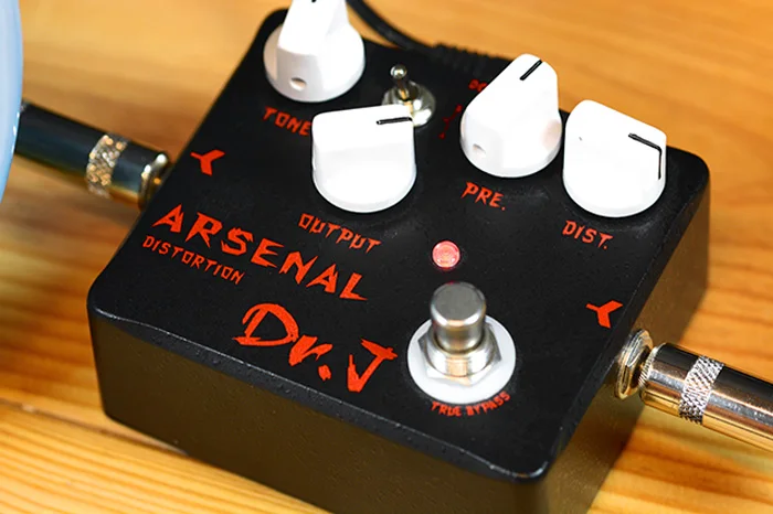 JOYO D51 truebaspass дизайн Арсенал гитара с эффектом искажения педаль эффектов с алюминий сплав корпус