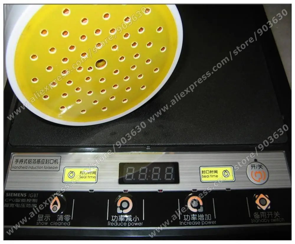 220V Hand-held electromagnetic induction sealing machine 500E for medical plastic bottle cap indution sealer machine 20mm-100mm