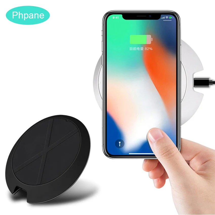 

Silm 10W Fast Wireless Charger Pad Chargeur Induction Charger Universal Without Wired Charging For Xiaomi Mi9 Samsung S10 Plus