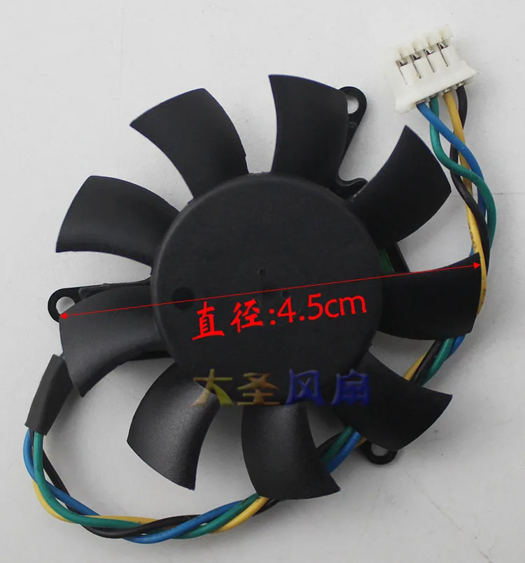Новый оригинальный охлаждающий вентилятор для видеокарты MAGIC MGT5012XR W10 12 В