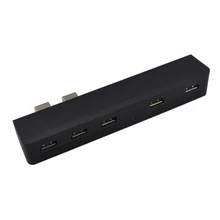 Xunbeifang 10 шт. 5 Порты и разъёмы usb-концентратор, адаптер для playstation 3 для PS3 высокоскоростной адаптер на возраст от 2 до 5